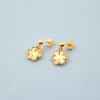 حلق من مجموعة لوتوس نجمة | star lotus earrings